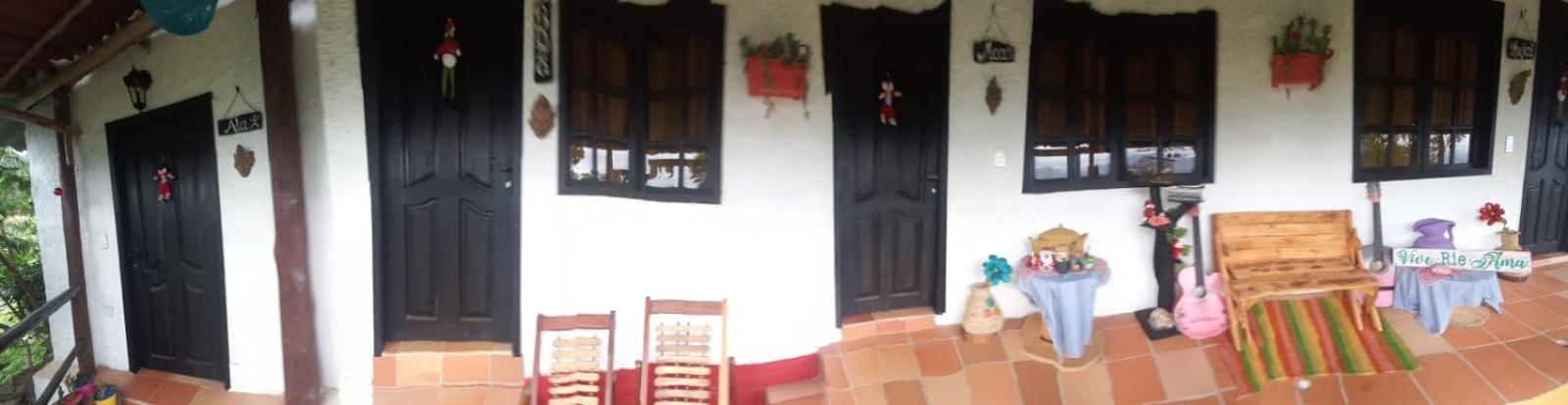 Hotel Campestre Abrazo Del Angel Aratoca Exterior foto